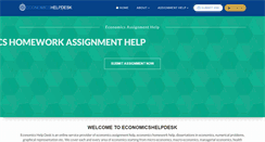 Desktop Screenshot of economicshelpdesk.com