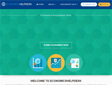 Tablet Screenshot of economicshelpdesk.com